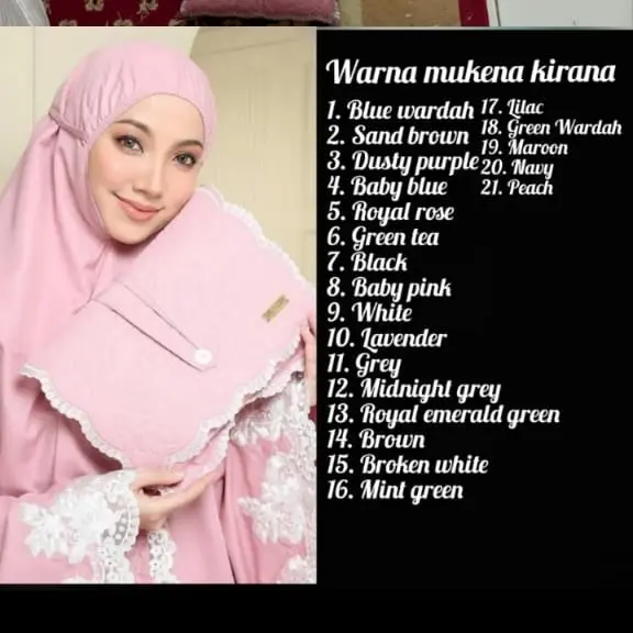 Mukena Premium Dewasa KIRANA Renda Mix Bordir Manual 3 in 1 Super Mewah Khas Tasikmalaya Telekung Sholat Katun Bunga atasan bawahan Lembut Nyaman Lembut Nyaman Muslim Mukenah Cantik 8