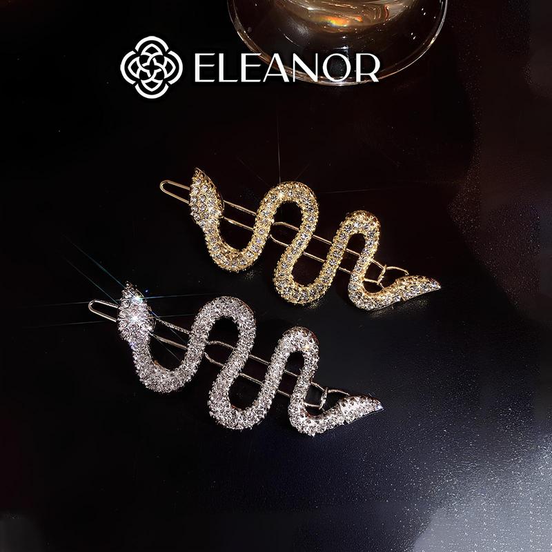 Kẹp tóc nữ Eleanor Accessories kẹp tóc mái hình rắn phụ kiện tóc 6186 Women
