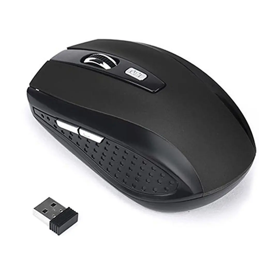 Wireless Gaming Mouse 1200dpi 2.4GHz Ergonomic USB Receiver Mice for PC Laptop
