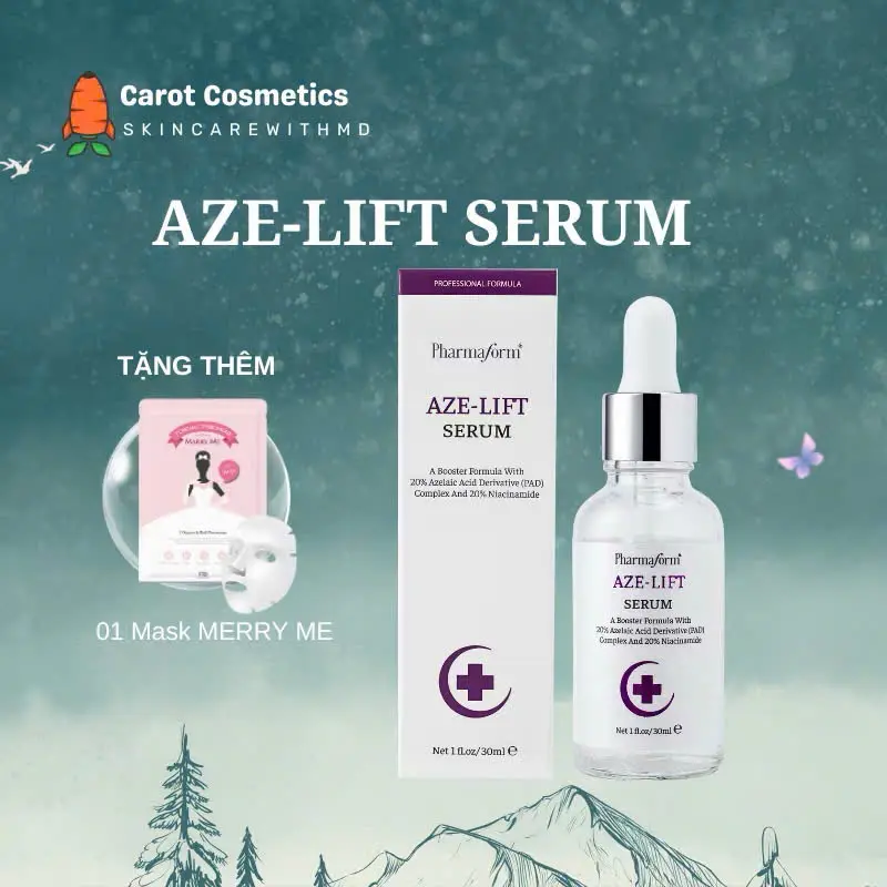 Tinh chất Aze-Lift Pharmaform mờ thâm, kiềm dầu, se khít lỗ chân lông 30ml