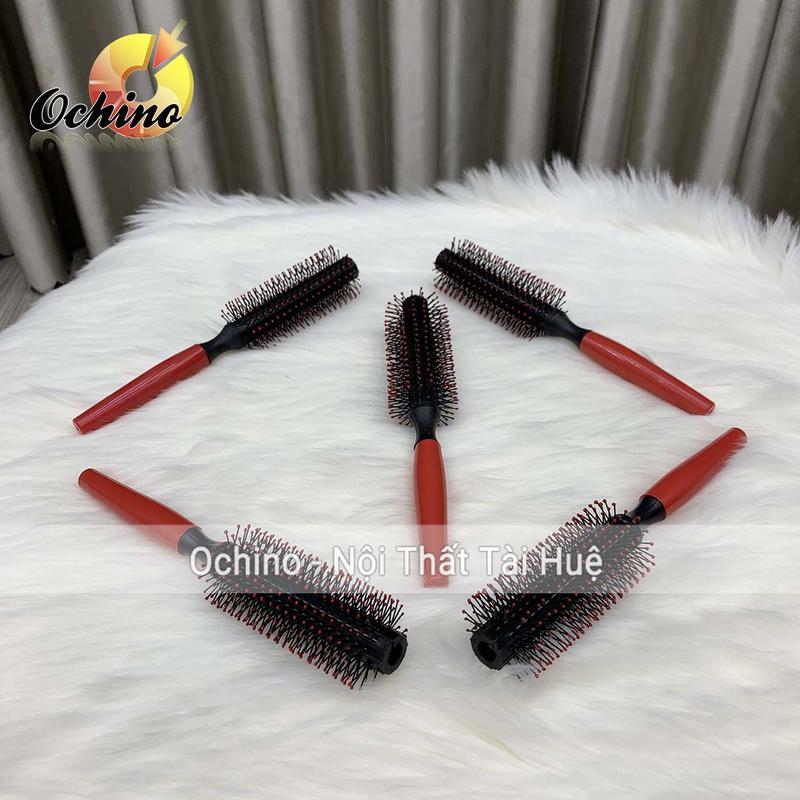 Lược Chải Tóc, Lược Tròn Tạo Phồng Tóc, Tạo Kiểu Tóc Bồng Bềnh, Uốn Thẳng Hoặc Xoăn Khi Sấy Cực Tiện 0