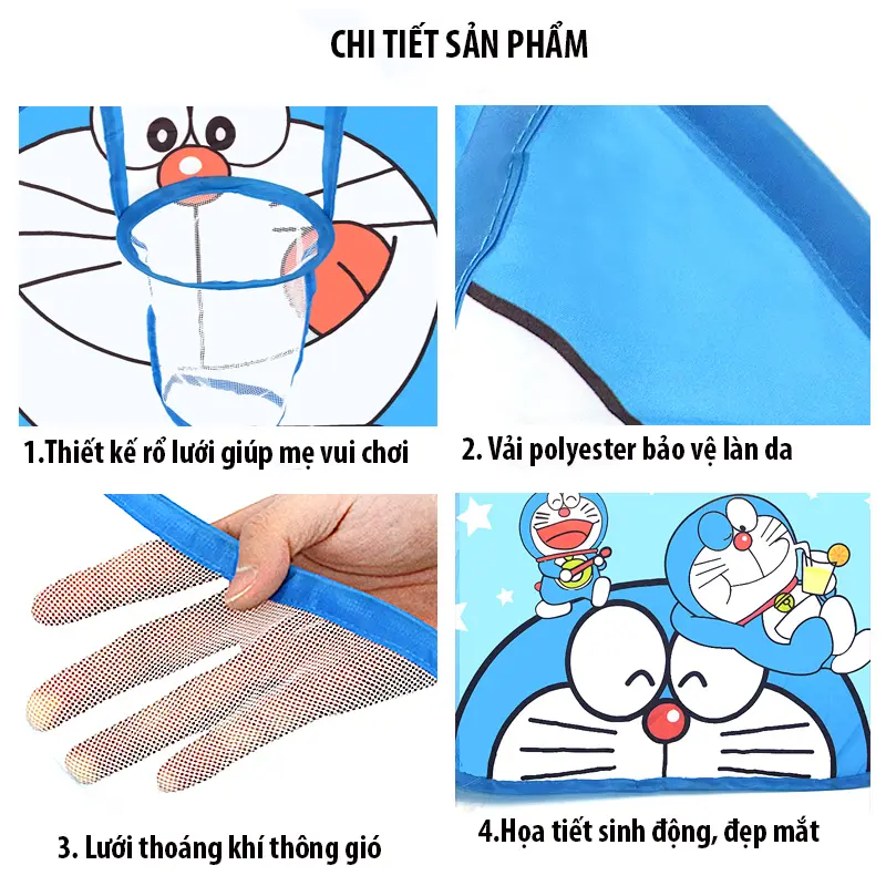 Nhà bóng - Lều Bóng size lớn 120cm Chất Liệu An Toàn Bền Đẹp-Không Kèm Bóng 2