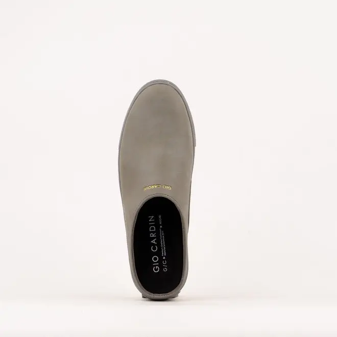 GIO CARDIN - Sepatu Mules Pria LAH-21 Triple Grey Shoes 4