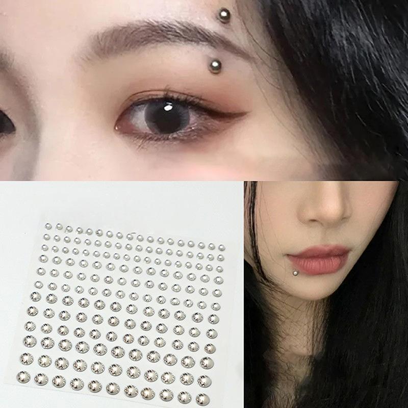 Miếng Dán Khía Mũi Đinh Tán, Tự Dính, Không Để Ý Mắt, Tai, Mặt Và Cơ Thể, Dành Cho Nữ 2