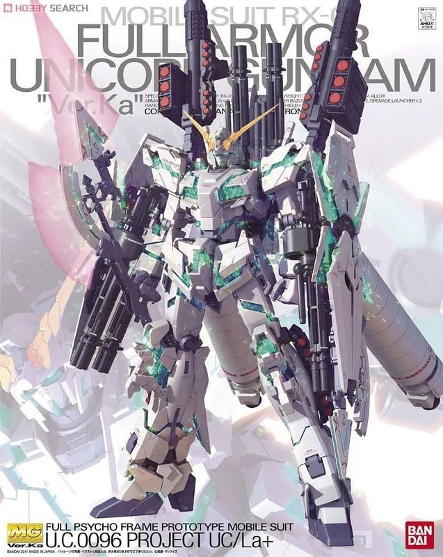 Bandai Mô Hình Lắp Ráp MG 1 100 RX-0 FULL ARMOR UNICORN GUNDAM VER. Ka