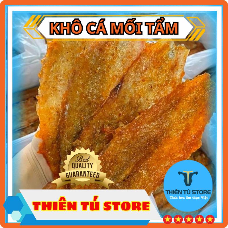 Khô cá mối loại đặc biệt ướp tẩm đường ớt tiêu tự nhiên,đặc sản Cà Mau.Thịt dày dẻo ngon của Thiên Tú Foods