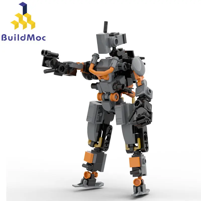 Khối Xây Dựng, MOC-68249 Titan Rơi Bt7274, Mô Hình Mecha Tiên Phong Biến Dạng Nhập Khẩu, Bộ Ghép Hình 8