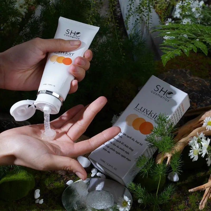 LUXKIN Sữa rửa mặt mật ong lên men,hỗ trợ dưỡng ẩm làm đẹp da cho da thường đến da dầu,sản phẩm chính hãng Skincare sữa  rửa beauty foam 3