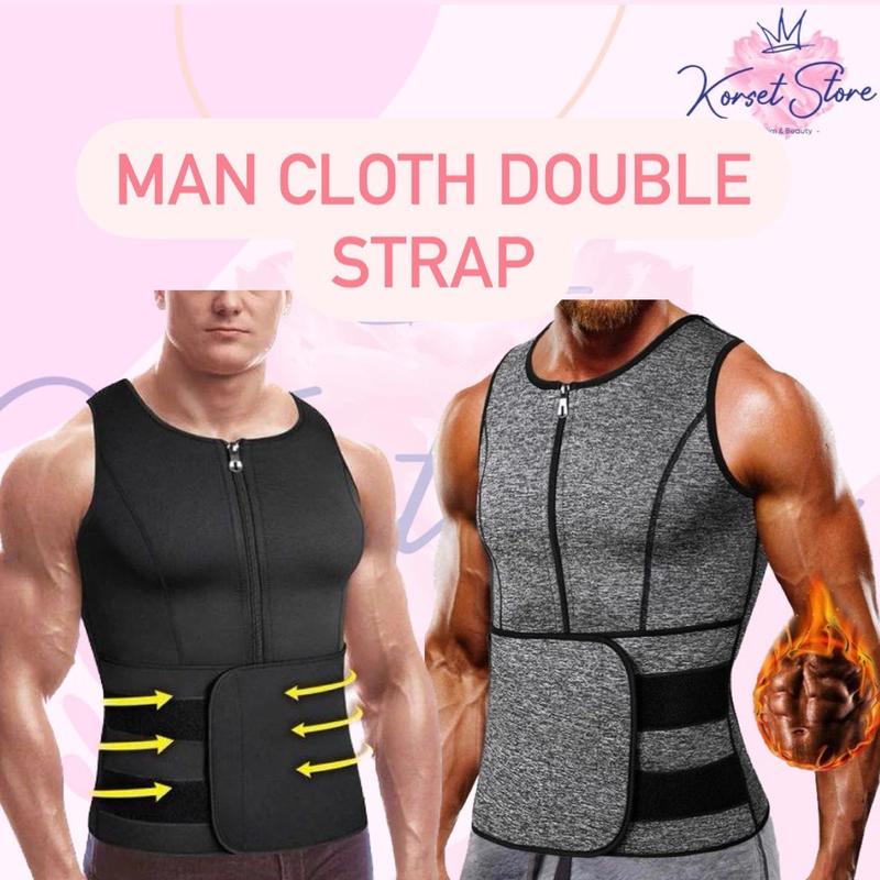 Man Cloth Double Strap / Korset Pria 0