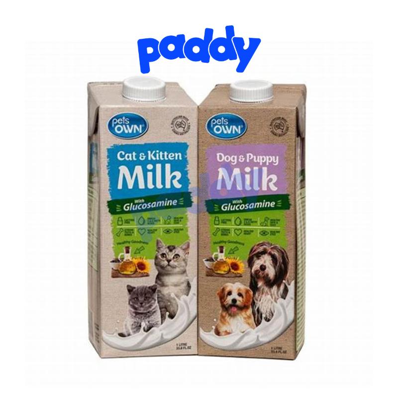 Sữa Tươi  Cho Chó Mèo Pets Own Bổ Sung Glucosamine