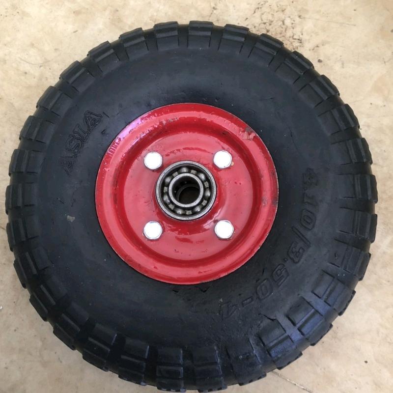 Bánh Xe Đẩy Béo 25cm Cao Su Đàn Hồi Siêu Êm