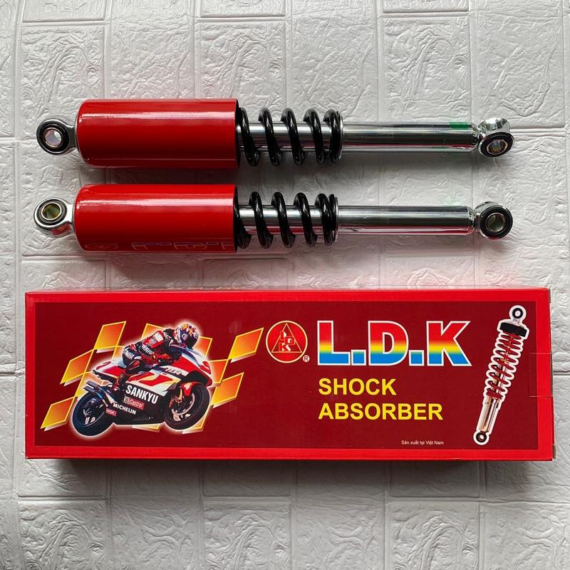 (1 cặp) Giảm xóc, Phuộc nhún sau MD 90A tải hàng 200-220kg gắn cho xe Dream, Wave, Future, Rs,S110, Rsx, Cub, Axelo - Kích thước 35cm -Phụ Tùng xe máy