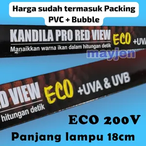 Lampu Kandila Pro Red View Eco PACKING PVC + BUBBLE