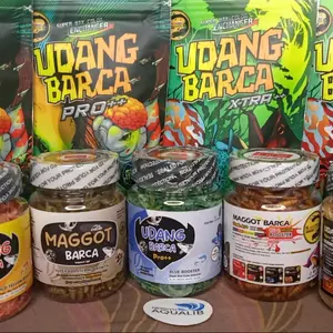 Udang pro ++ & Maggot blue red yellow El Barca