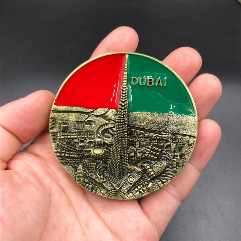 Product Introduction of Metal Refrigerator Stickers Malaysia Singapore USA UK France Italy Dubai Belgium India Three-Dimensional Magnetic Commemorative High-End 3