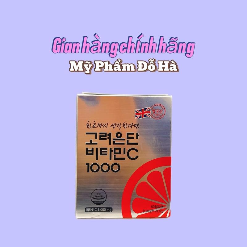 [ Quali-C ] Viên Vitamin C 1000Mg Korea Eundan 120 Viên