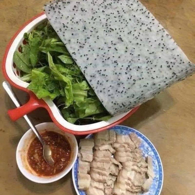 Bánh tráng mè đen chuẩn vị Miền Trung 4