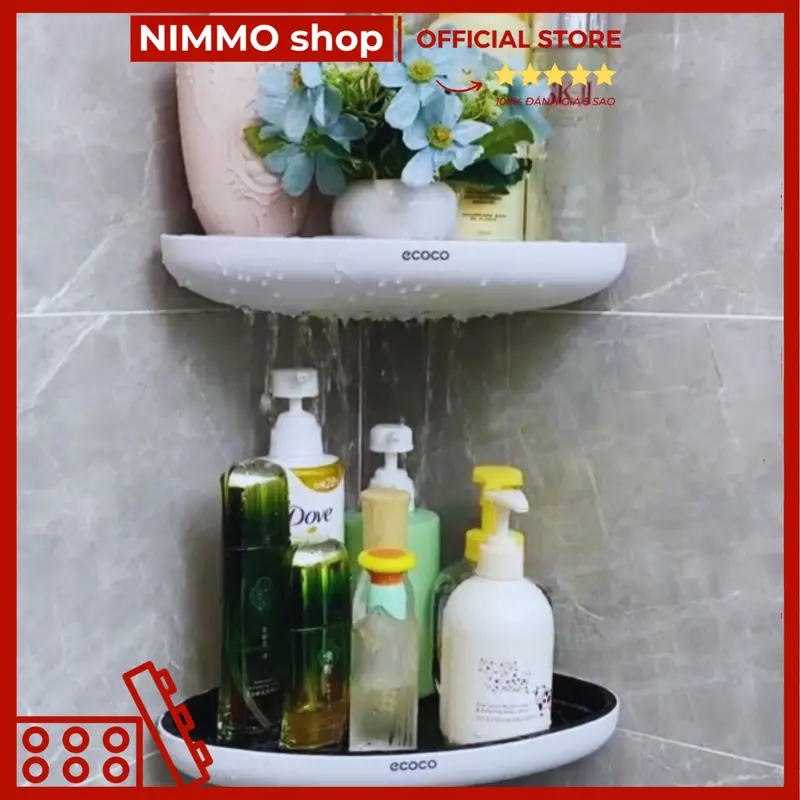 KỆ ĐỂ SỮA TẮM, KỆ GÓC ĐA NĂNG DÁN TƯỜNG NHÀ TẮM, PHÒNG BẾP TIỆN LỢI, HIỆN ĐẠI Kitchen Nhà Bếp 5