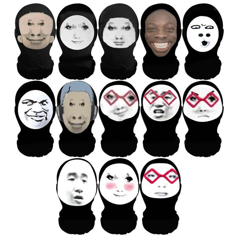 Product Introduction of Mặt Nạ Balaclava 3D Vui Nhộn Thiết Kế Liền Mạch Mặt Nạ Hóa Trang Rồng In Hình Đầu Mũ Đội Đầu Tất Cả E2I2 0