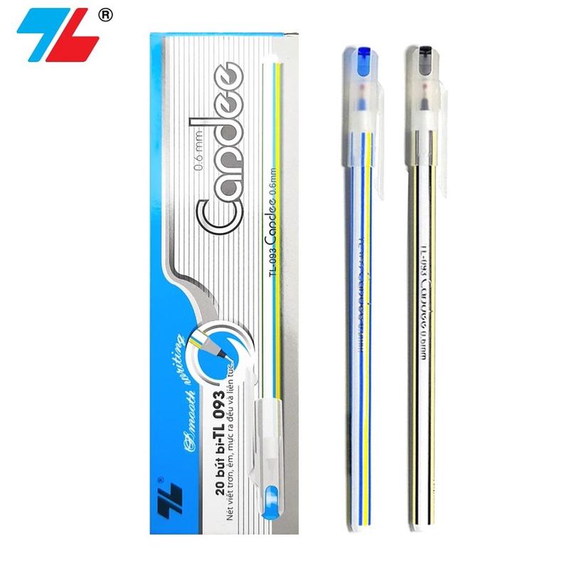[ HỘP 20 CÂY ] Bút bi nến Thiên Long Candee TL 093 TL-093 TL093.