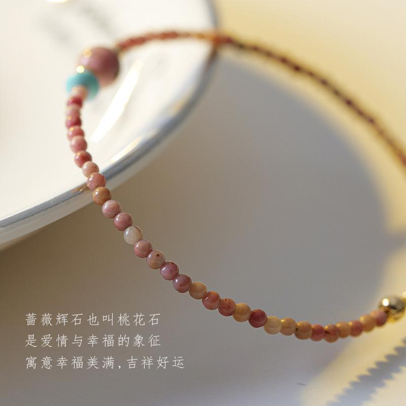 Product Introduction of Factory Direct Supply Natural Stone Niche Bracelet Female Autumn and Winter New Popular Internet Celebrity Fashionable Temperamental All-Match High Sense 1