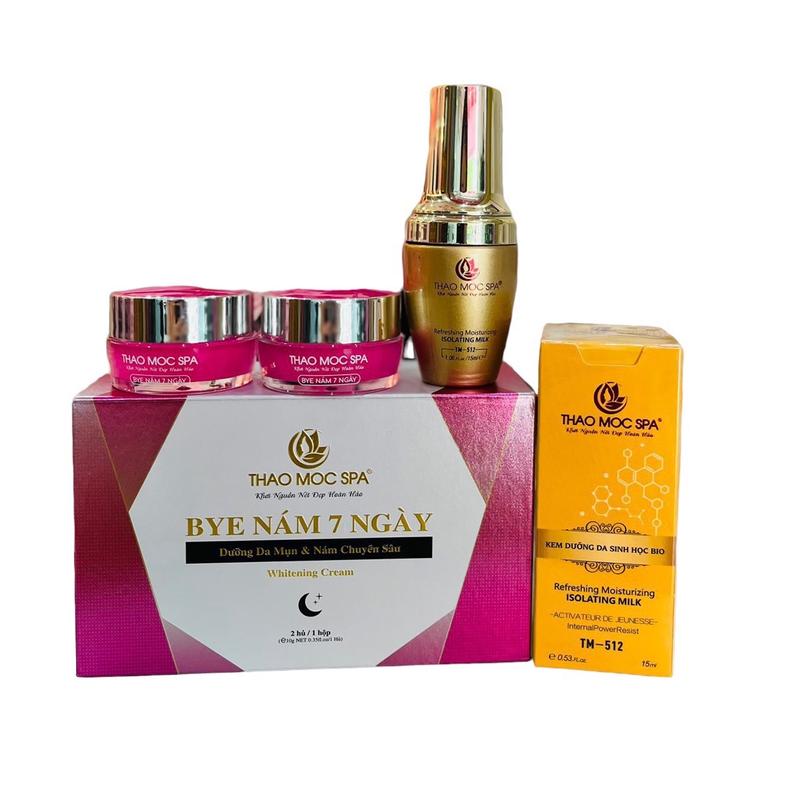 Thảo Mộc Spa . Combo 2 Kem Dưỡng Nám & bio sinh học . Hỗ Trợ Giãm Nám &Dưỡng Da