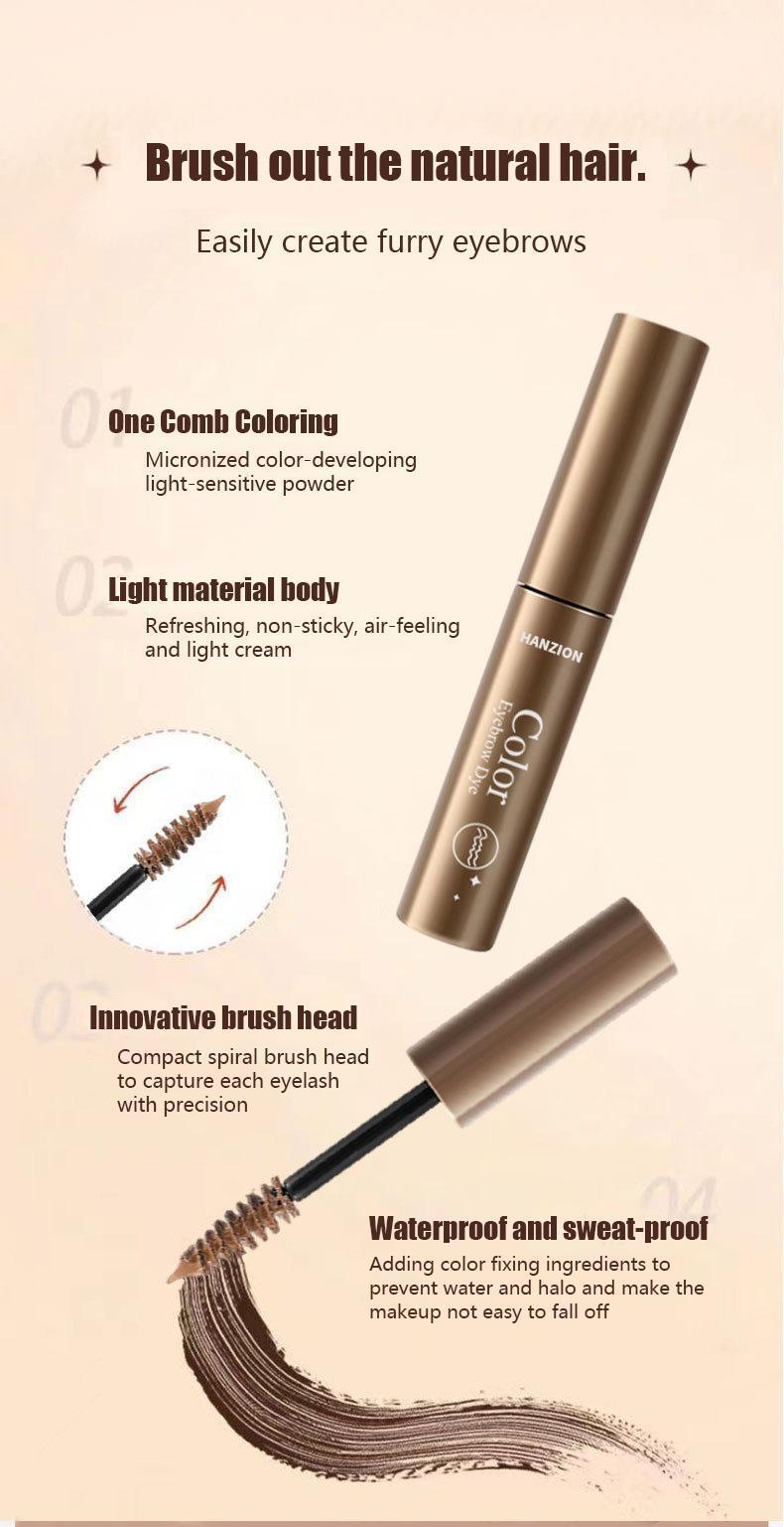 [TERBARU]HANZION. Pomade Alis Waterproof – Alis Tebal Cepat! Anti Keringat,Tahan Lama,Alis Natural Coklat