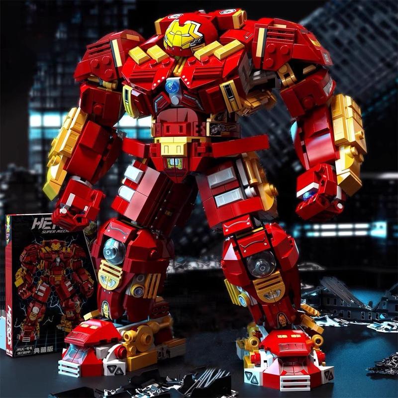  Khối Xây Dựng Tương Thích Với LEGO Avengers Chủ Đề Người Sắt Mô Hình Transformers Quà Tặng Đồ Chơi Giáo Dục 