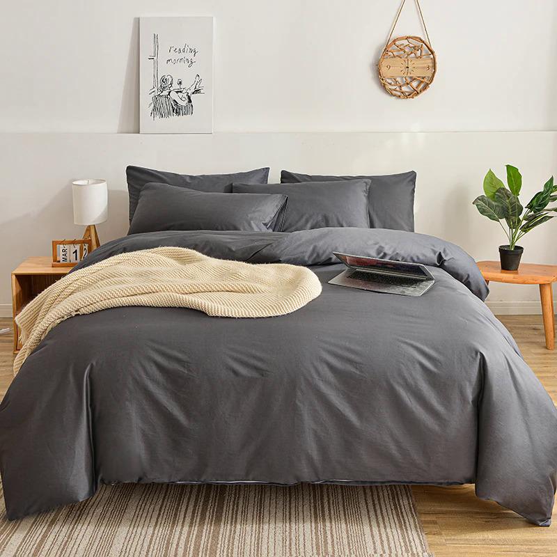 Product Introduction of Full Pillowcase Home Pillow Set Bed Sheet Elasticless Solid White Bedding Sets Bedding Bed Bedroom Bedding 39