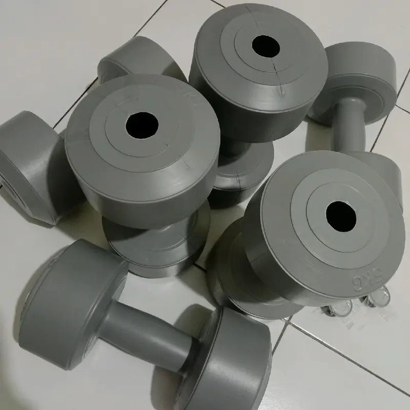 dumbell kosongan/barbel klontongan uk 5kg sepasang (2pcs) 1