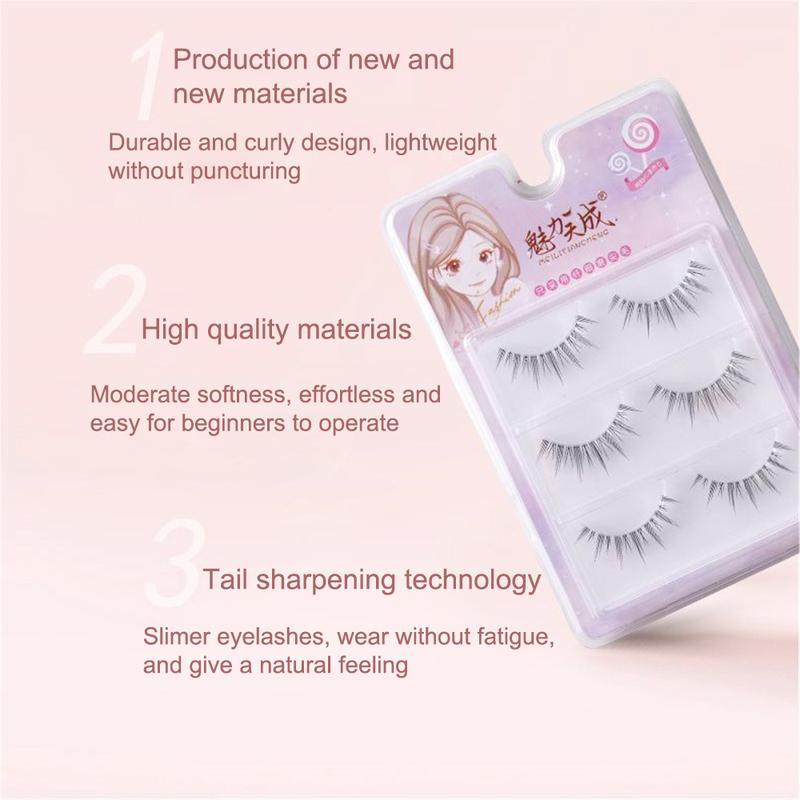 Product Introduction of Lông Mi Giả, Tự Nhiên Và Bồng Bềnh, Thiết Kế Manga 3D, Có Thể Tái Sử Dụng, Uốn Cong, Thích Hợp Để Ghép Nối Tự Làm, Lông Mi Dày, Nối Mi Hoa Hướng Dương, Mềm Mại Và Mỏng, Thích Hợp Để Trang Điểm Mắt, Đi Kèm Với Keo Và Nhíp Miễn Phí 17