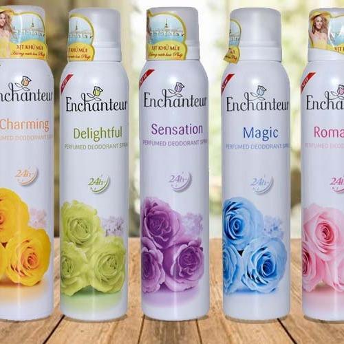 Xịt khử mùi hương nước hoa Enchanteur 150ml