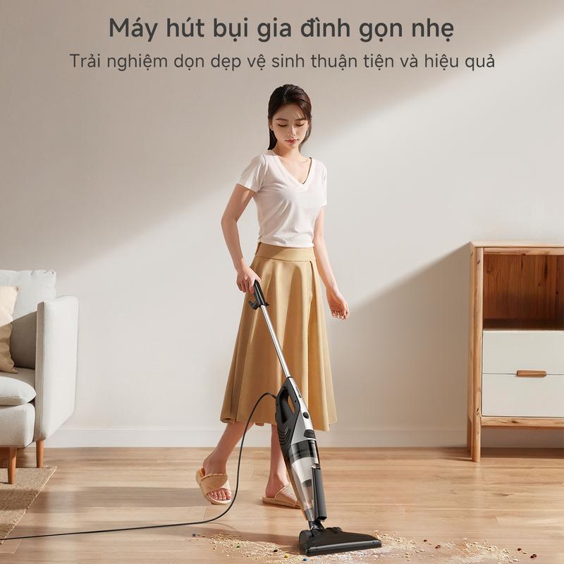 Product Introduction of FS Máy hút bụi gia đình Simplus XCQH014, lực hút mạnh 18000pa, 3 đầu hút thay thế, dây dài 4.5M Làm Sạch Dễ Dàng Bảo hành 1 năm chỉ đổi không sửa 7