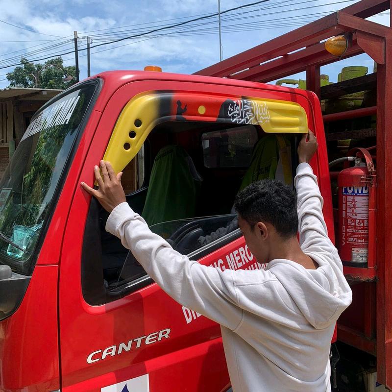 (COD) TALANG AIR HINO 500//HINO 700/HINO TI/FI RANGER BRUSH (BONUS KLEM/PENJEPIT) TALANG AIR HUJAN MOTIF  PRAGMATIC Kendaraan Truk  Car Truck 5