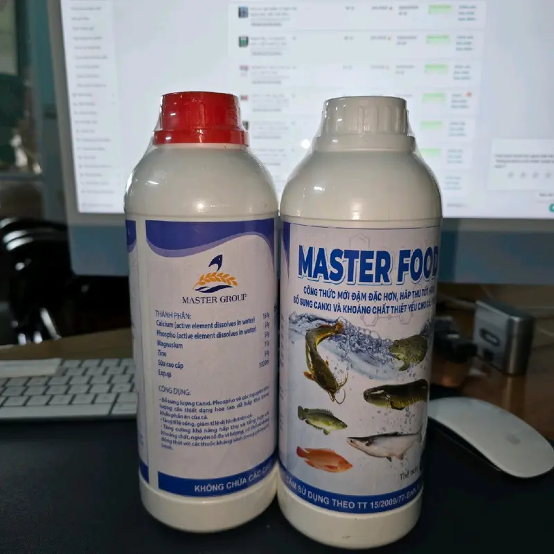 MASTER FOOD ( CANXI SỮA ĐẬM ĐẶC CHO CÁ, ẾCH) 3