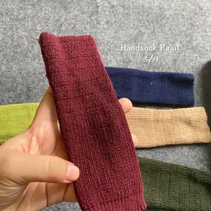 Handsock Rajut Pendek 3/4