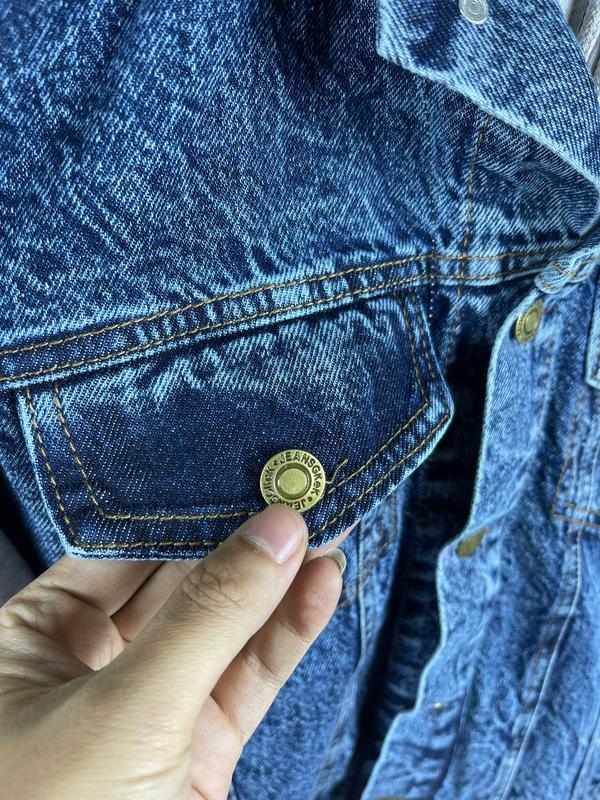 Áo khoác bò nam nữ phối mũ nỉ tay nỉ CE=LINN (35-80kg) - Phong cách trẻ trung năng động - Jacket, Menswear Kem aokhoac nam có thể giặt máy khóa kéo áo  bomber 2