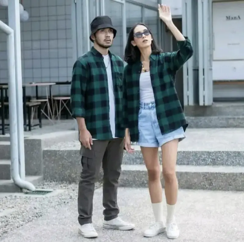 PAKET USAHA 150K DAPAT 3 PCS KEMEJA FLANEL LENGAN PANJANG TERBARU 2