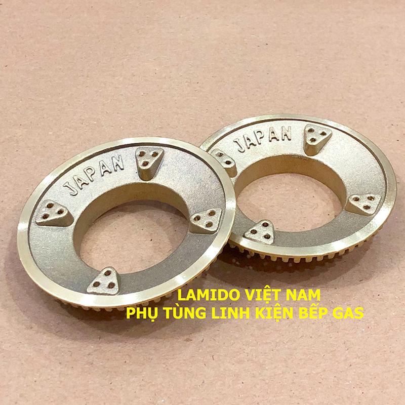 COMBO 2 Mâm chia lửa bếp gas 43 - 78mm Sen ĐỒNG JAPAN l Đầu đốt bếp ga - Linh kiện phụ tùng - PHỤ KIỆN BẾP GA