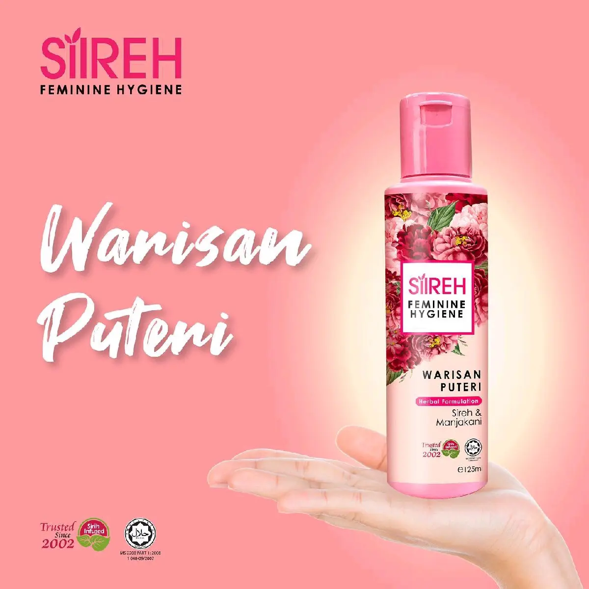 Sirehemas Warisan Puteri Pencuci Wanita Feminine Was Hygiene