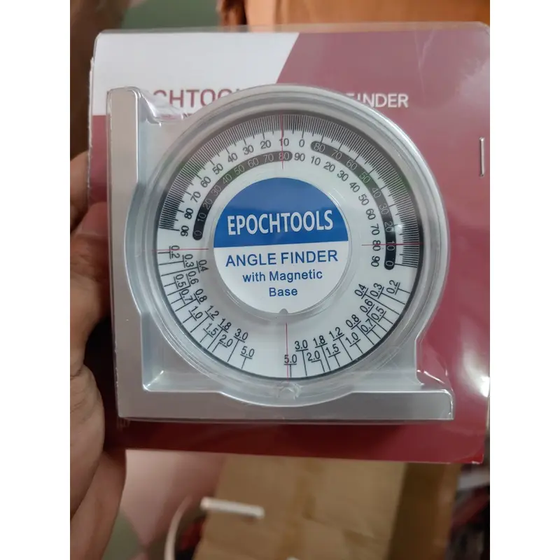 Thước đo độ nghiêng, thước đo góc cân bằng size mini có nam châm 5