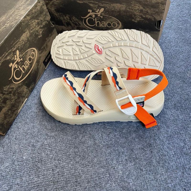 (Đế Thơm )  Sandal chaco hương quế trắng cam Mũi tròn Nam Đế Bằng.