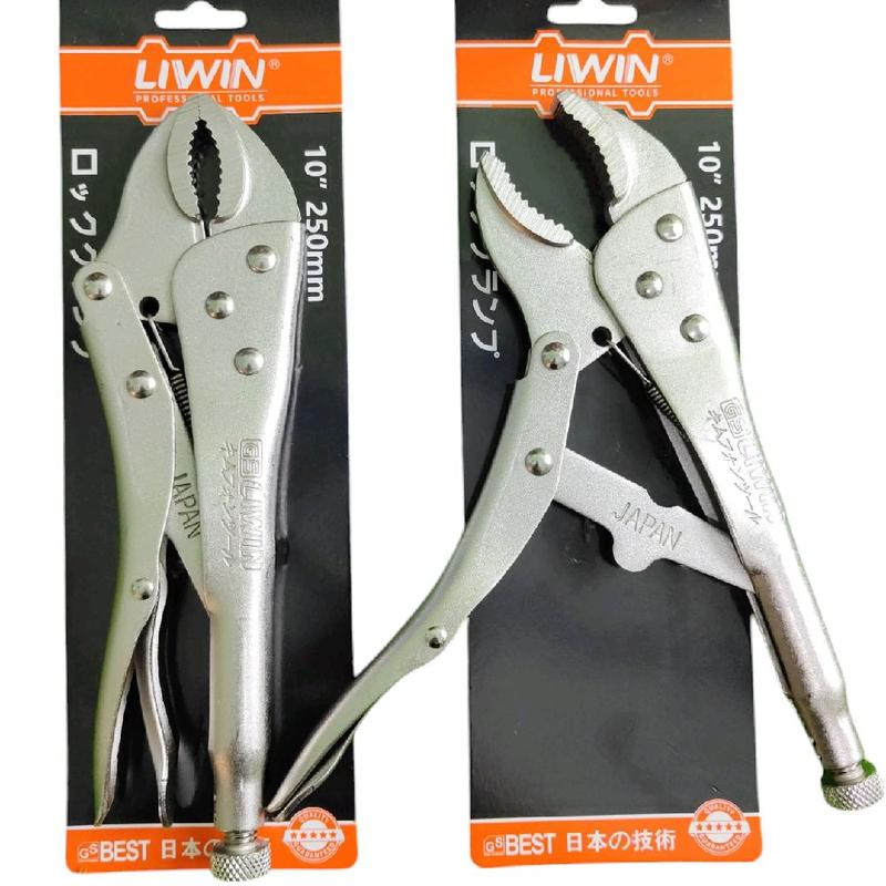  Combo 2 Kìm Bấm Trắng Miệng Cong Liwin Hoặc Usa  Hàng Đẹp Thép CRV 