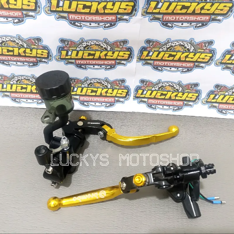 MASTER REM RADIAL MODEL RCB S1 ACCOSATTO SET KIRI KANAN PNP MOTOR NINJA /R15 /R25 /SATRIA FU /RX KING /SONIC /CBR /NINJA 250 /TIGER /GL PRO /SCOOPY /FINO, DLL 8