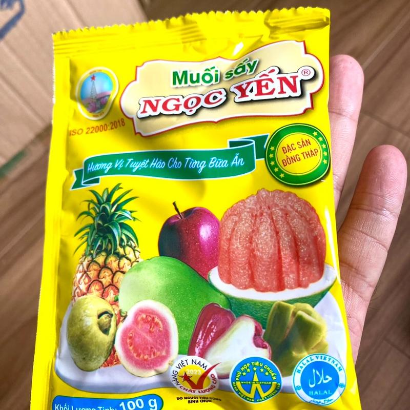 Combo 250 gói 100gam muối sấy ngọc yến hàng chuẩn xưởng gốc!!! 7