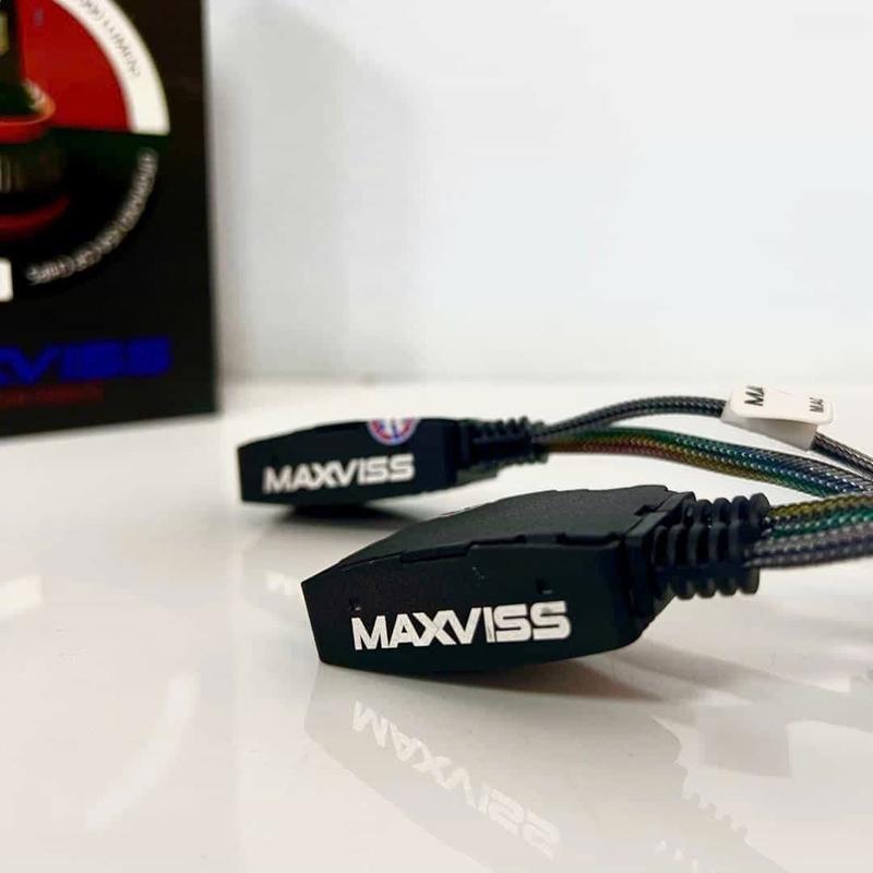 1 CẶP LED  H7 maxviss cho VINFAT LẮP ZIN , K CẦN THÊM RELAY , ĐÈN COS PHA . Phụ Tùng Đèn Pha 5