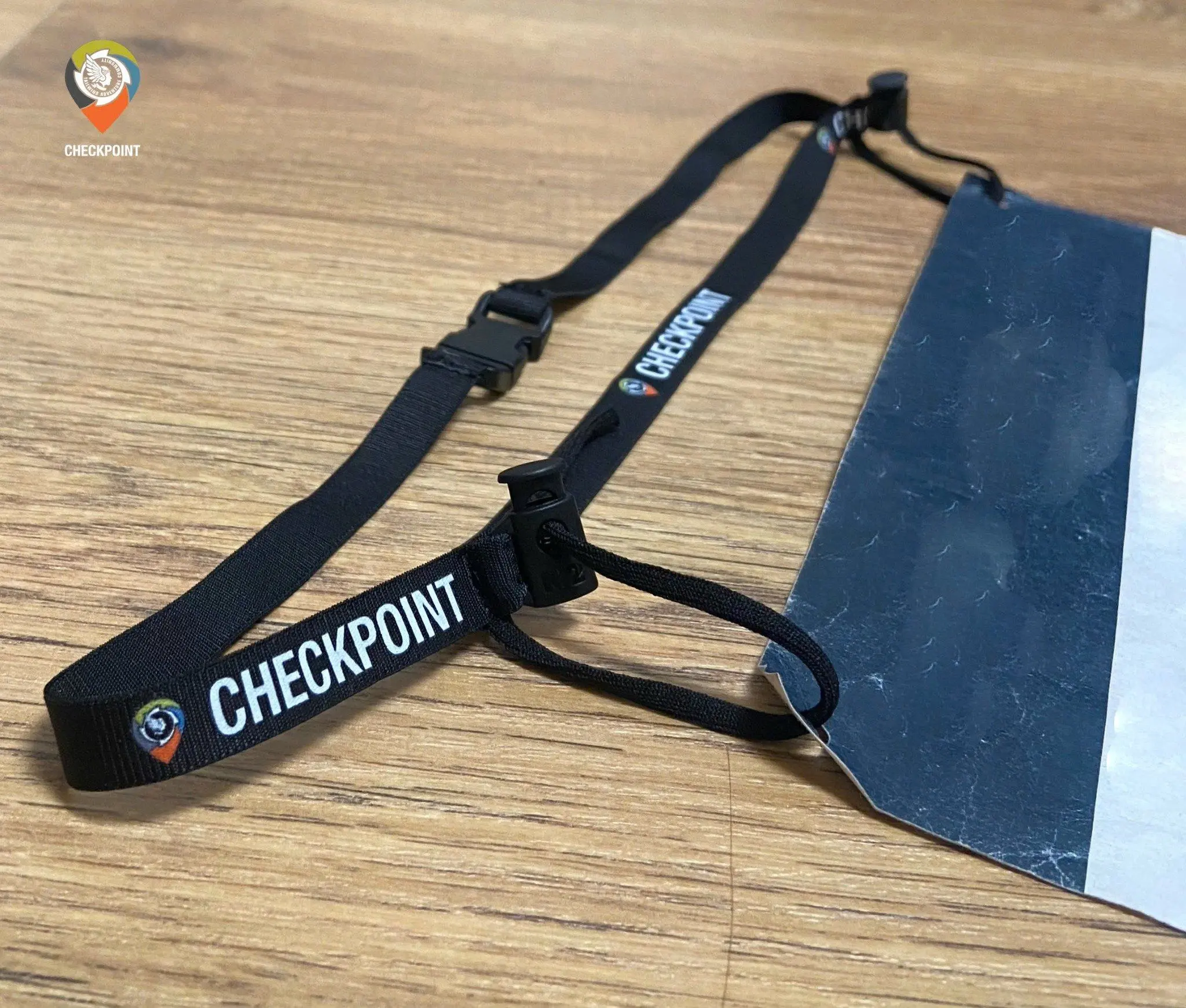 Dây đeo BIB CHECKPOINT thi đấu chuyên dùng cho VĐV chạy bộ, đạp xe...