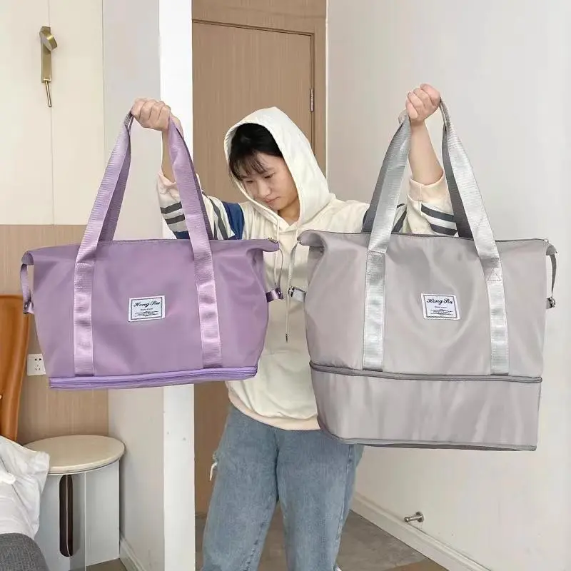 Orynne Bag Tas Lipat 2142 Travel Besar Carry Bag Waterproof Anti air Multifungsi Foldbag Wanita 7