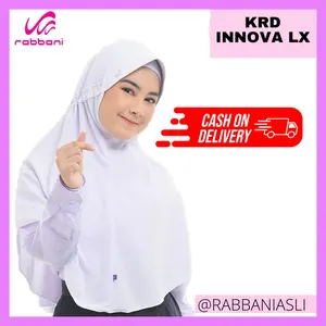 Rabbani-Kerudung Sekolah INNOVA LX Kerudung Jilbab Serut Samping