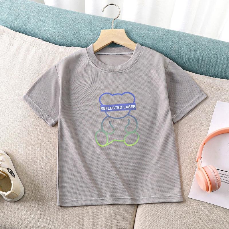 Áo Thun Trẻ Em, ngắn Tay, Thời Trang, Quần Áo Mới, Thích Hợp Cho Mùa Hè, Nhanh Khô, Tay Lửng Áo, Áo Sơ Mi Trẻ Em, Cho Bé Gái Mùa Hè, Năm 2025, Được 5911 Người Vinh Danh 3
